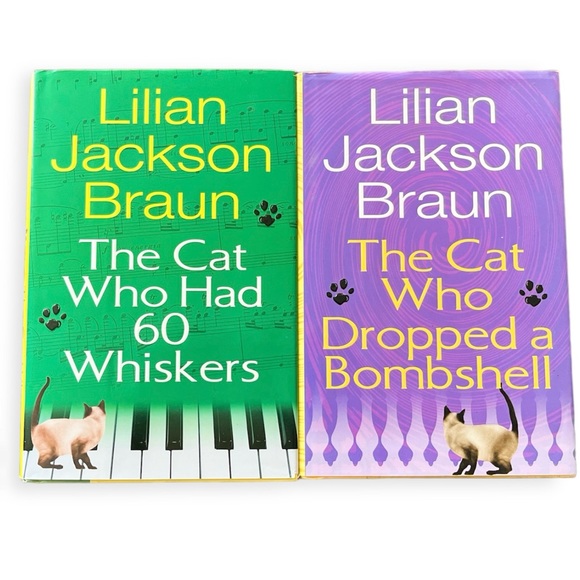 Other - 2 Books, The Cat Who Dropped A Bombshell and The Cat Who Had 60 Whiskers